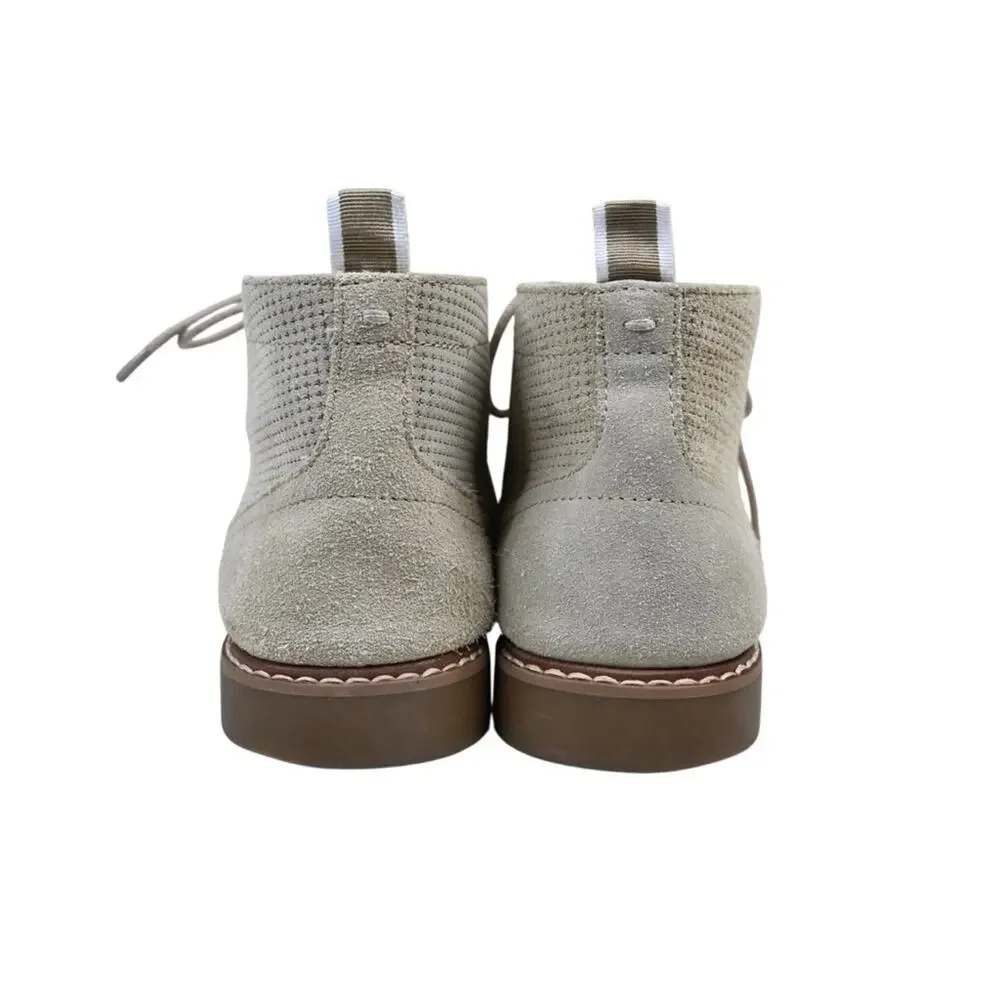 Steve Madden Mens 7.5 Medium Hardenn Suede Chukka Boots in Tan